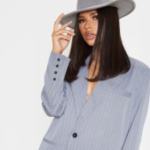 Matching striped suit